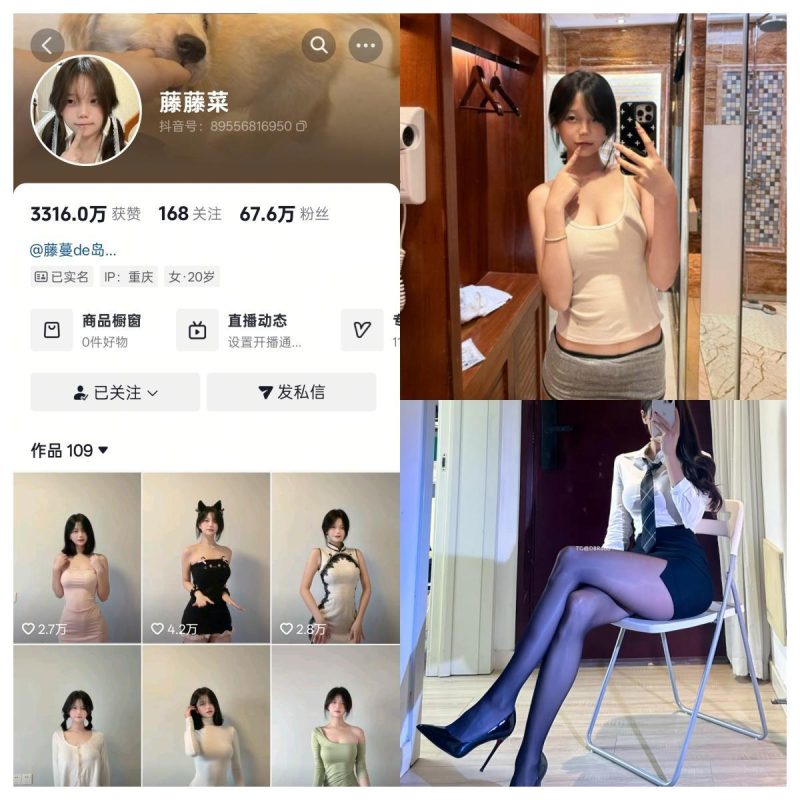抖音藤藤菜岛遇丸岛趣岛日常合集131V160P。-橘喵